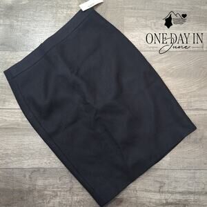 J.Crew Wool Pencil Skirt Size 2